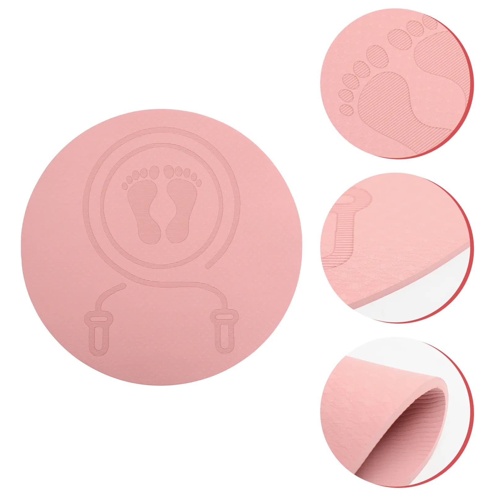 Anti-shocket for Jumping with TPE Material Corda, Anti-slip, Convenient Support for Plantar Arch, for Hot Yoga, Pilates, Jumping with Corda, Domestic Fitness