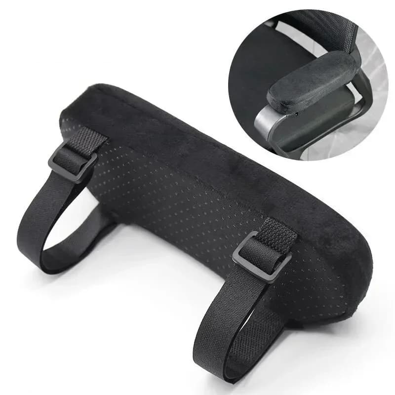 Cuscino per bracciolo per sedia elevabile da ufficio Cuscino per polso in cotone memory Supporto per mano Cuscino per mano Cuscino per gomito Cuscino per bracciolo Fodera per sedia