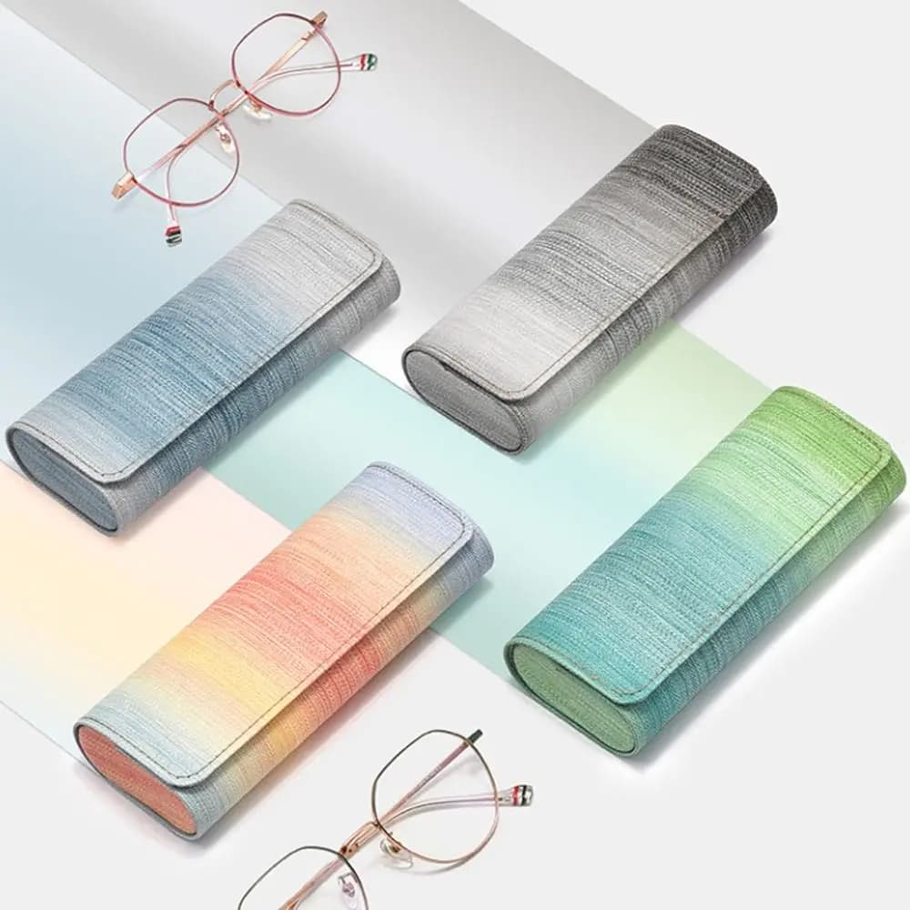 Creativo semplice custodia per occhiali Anti pressione scatola per occhiali da sole accessori per occhiali custodia per occhiali