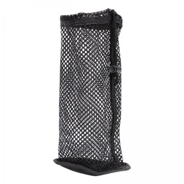 Borsa porta palline da golf in rete di nylon leggera con coulisse per accessori da golf e viaggi