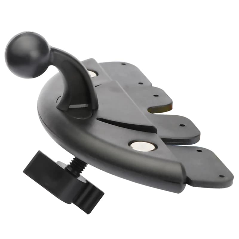 Accessori universali per supporto per telefono con slot per CD per auto Testa a sfera da 17 mm per supporto per telefono cellulare per auto Supporto per slot per CD per auto