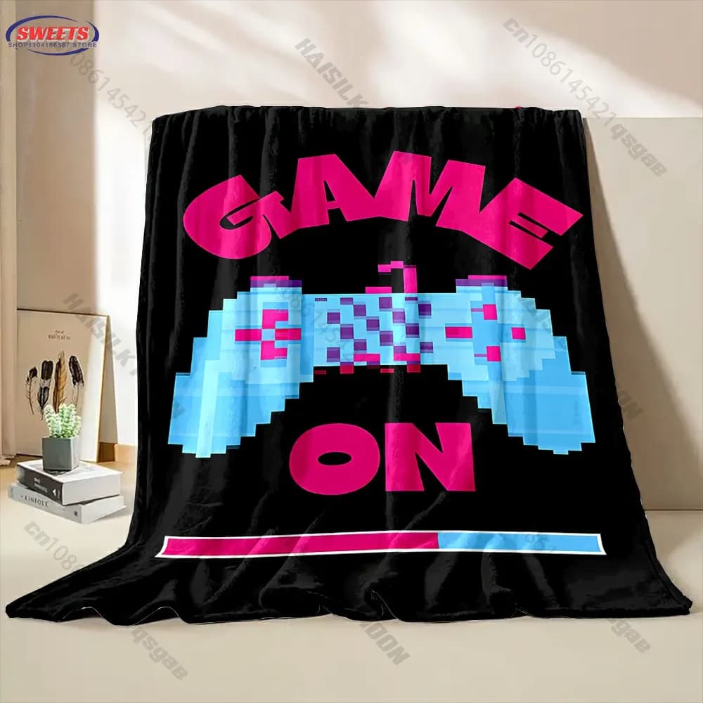 Coperta da gioco Pixel Design, decorazione per divano, soggiorno e camera da letto per bambini e adulti, regalo raffinato