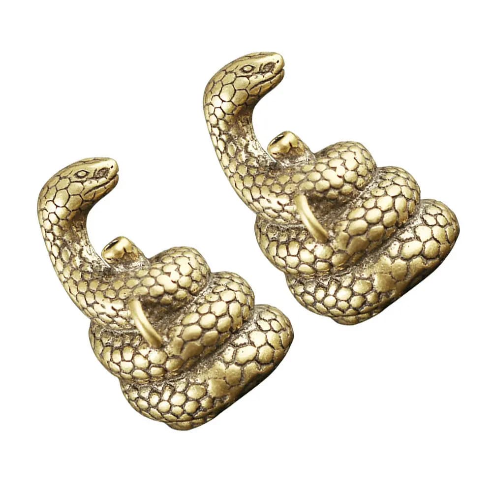 2Pcs Snake Incense Censer Snake Shaped Incense Stick Holder Multifunctional Home Decoration Meditation Burner Yoga Relaxation