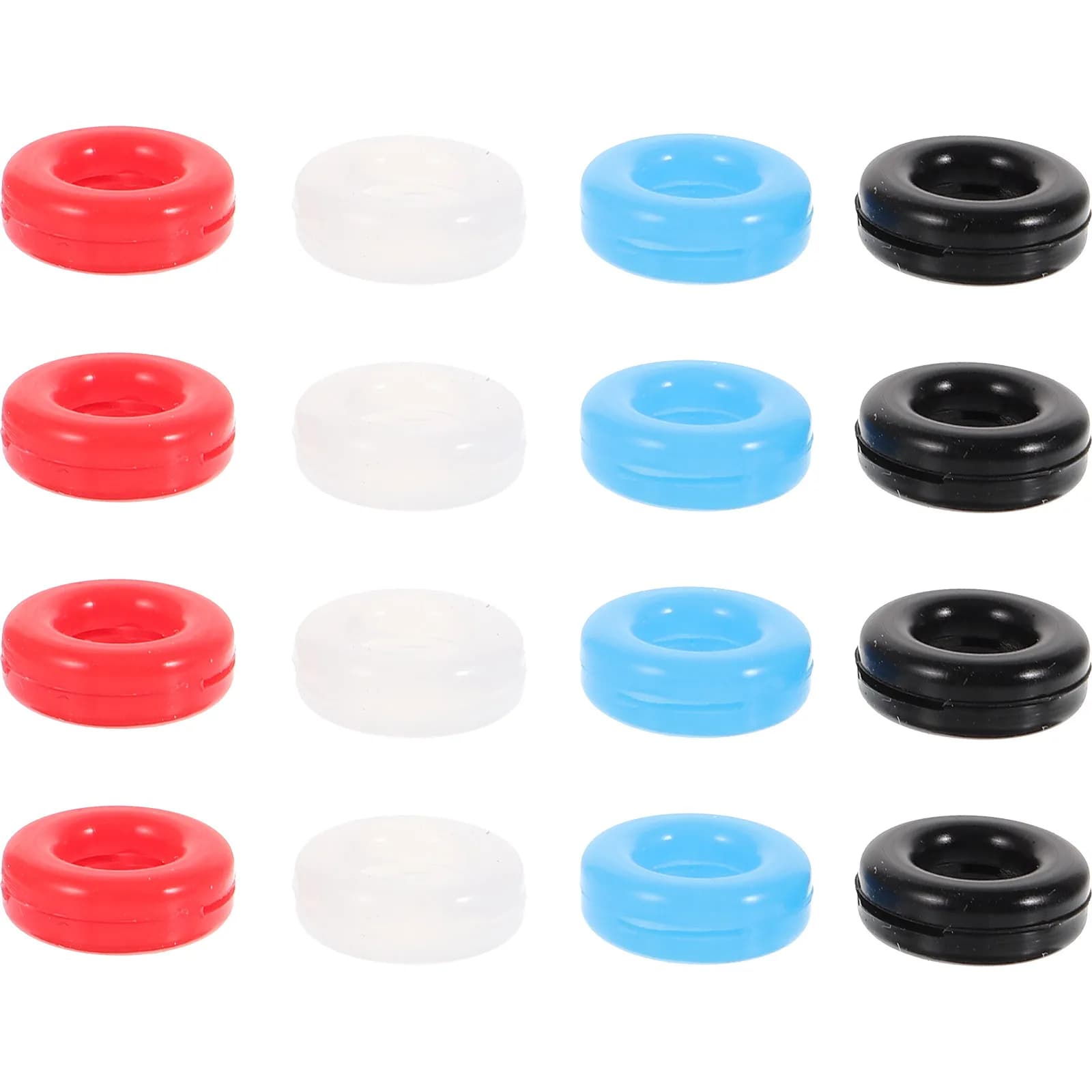 8 Silicone Anti-slip Hooks Paia for Glasses, Supports for Reading Glasses, Sun and View