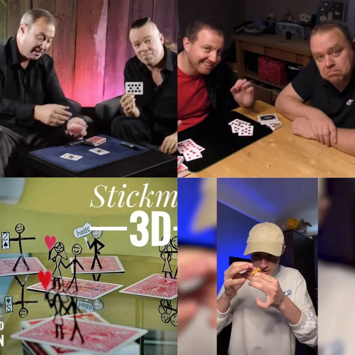 Solo by Mark Mason,Stendhal Transpo Light by Regis,Stickman 3D di patficio teran, Sticky Note Origami di Luke - Magic Tricks