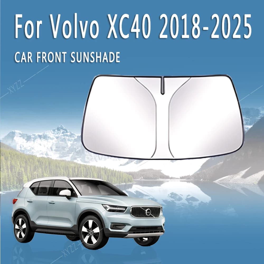 Parasole Anteriore per Auto, Isolamento Termico, Visiera Parasole Estiva, Accessori Auto per Volvo XC40 2018~2025 2020, Pieghevole