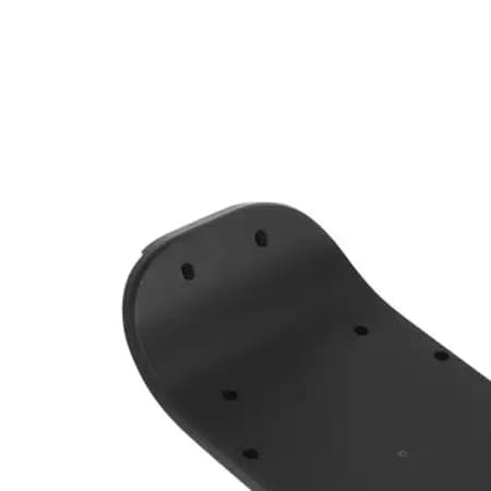 Replacement Part For Electric Scooter Plastic Protective Cover Scooter Body Panel Black Finish Coating 444.3g Lightweight Design