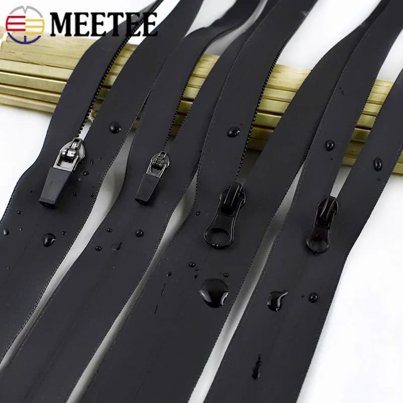 3/5/10 Metri 3 # 5 # Cerniere Impermeabili a Inversione con Tirante per Tende, Abbigliamento Sportivo, Kit di Riparazione Cerniere Invisibili, Accessori per Cucito