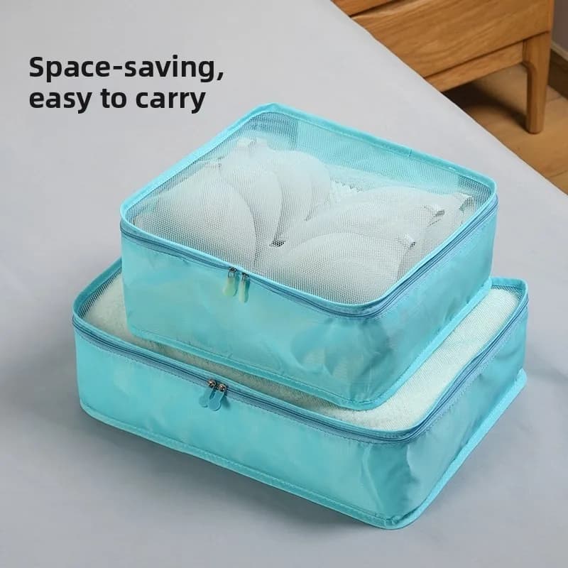 Travel Luggage Underwear Storage Bag Sub-Packing Bag Clothing Organizer Net Bag Business Trip Small Object Net Bag