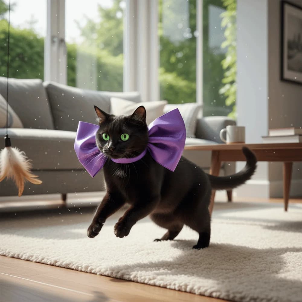 Elegante Fiocco Regolabile per Gatti, Collana Formale per Animali Domestici, Sciarpa Decorativa per Feste e Matrimoni