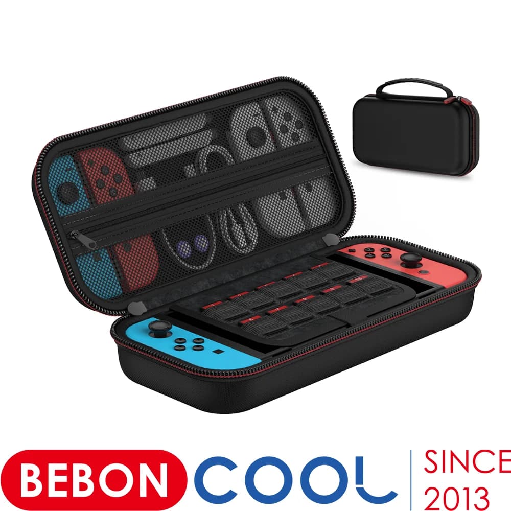 BEBOBCOOL Custodia Protettiva da Viaggio per Nintendo Switch 2, Borsa Rigida per il Trasporto e Conservazione della Console e Accessori per Switch 2