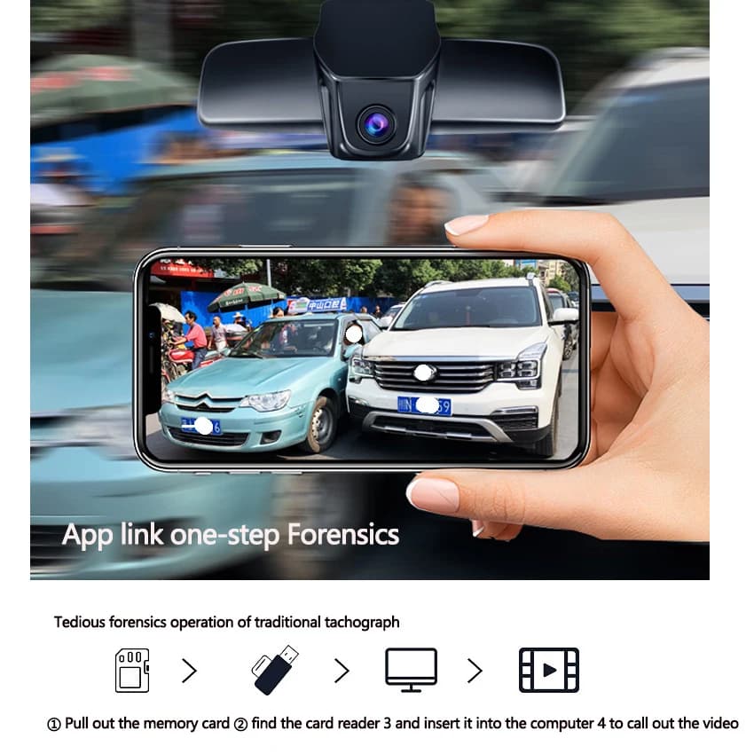 Plug and play DashCam For Jaguar XF X-JL 2011 2012 2013 2014 2015 For Land Rover Evoque Discovery 4 Car DVR Wifi Dash Cam Camera