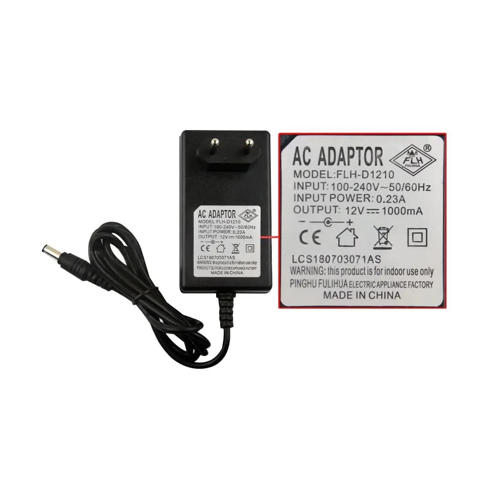 1000mA Stati Uniti britannico standard europeo per auto camion moto giocattoli elettrici FLH-D1210 adattatore di alimentazione caricatore per passeggino FLH-D0605