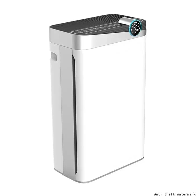 Modello di vendita caldo 2025 - Purificatore d'aria per interni a raggi ultravioletti K08E con funzione di umidificazione