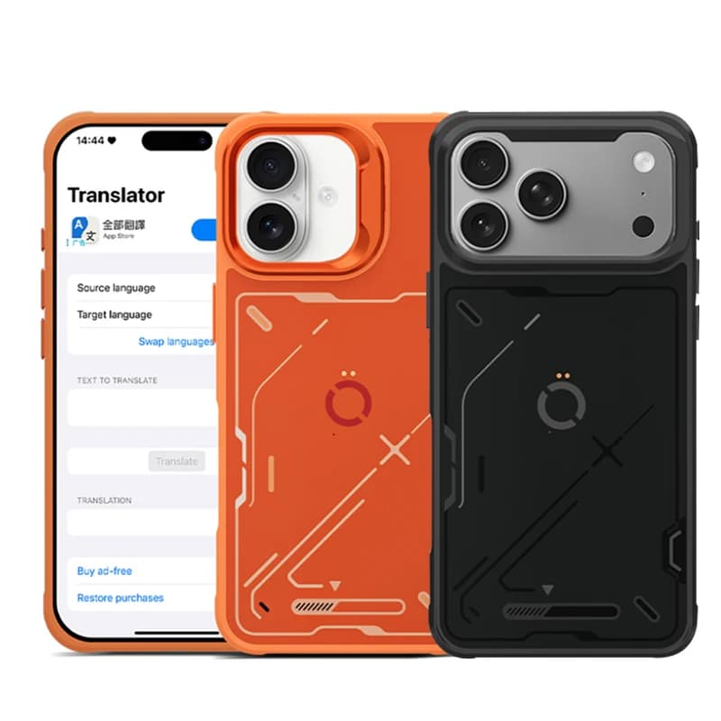 Smart Phone Case For iPhone17 16 15 Pro/ProMax AI Intelligent Translation Video/Voice Call Photo Translation Phone Cover