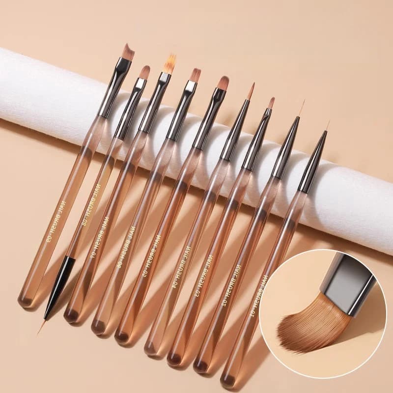 Pennelli per unghie - Gel acrilico artistico Pennello Kolinsky Forniture per manicure Strumenti Accessori Prodotti Roba Pennelli tecnologici per unghie Cose