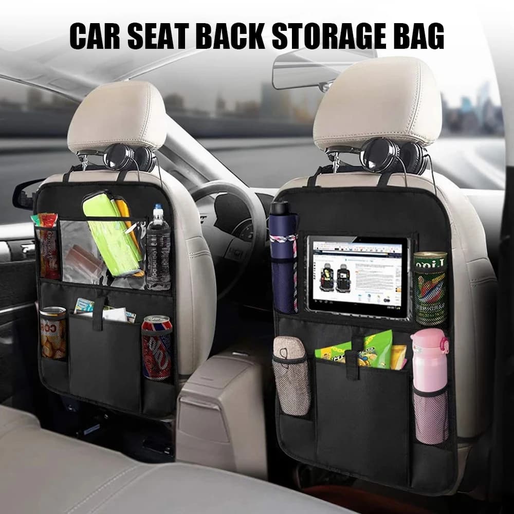Auto Styling Car Backseat Organizer Back Seat Storage Box Accessories For Tesla Model 3 Model S Model X ModelY Cybertruck Bonina