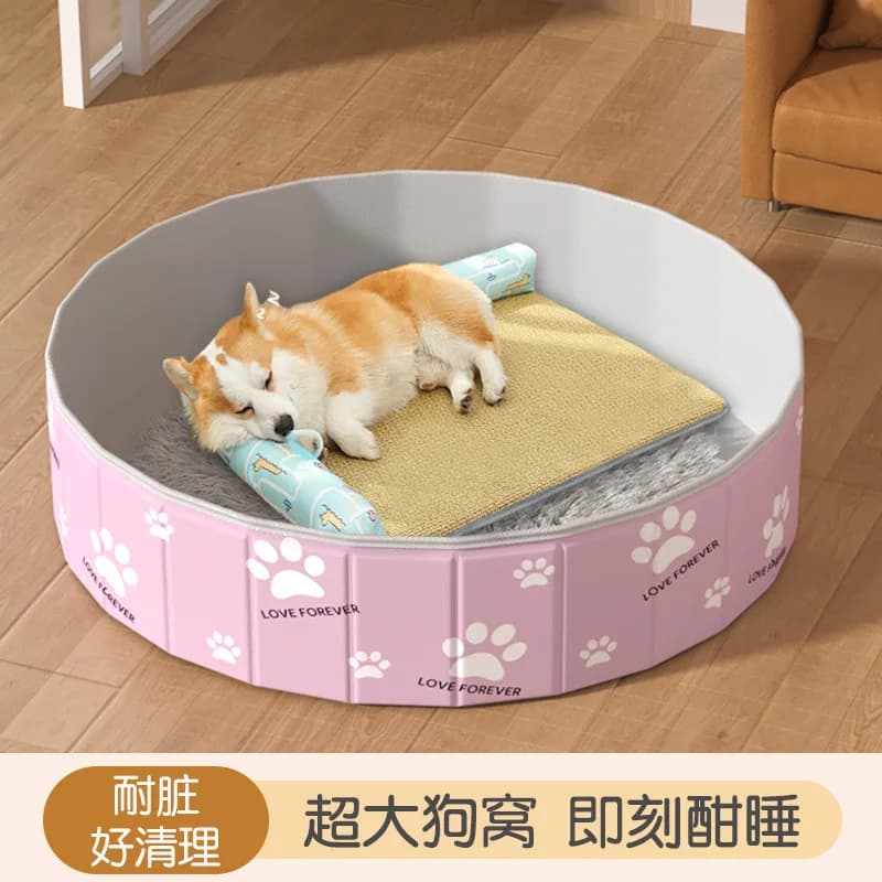 Vasca da Bagno Pieghevole in PVC per Cani e Gatti, Piscina Collassabile, Bacino Portatile per il Bagno, Accessori per il Bagno di Animali Domestici per Interni ed Esterni