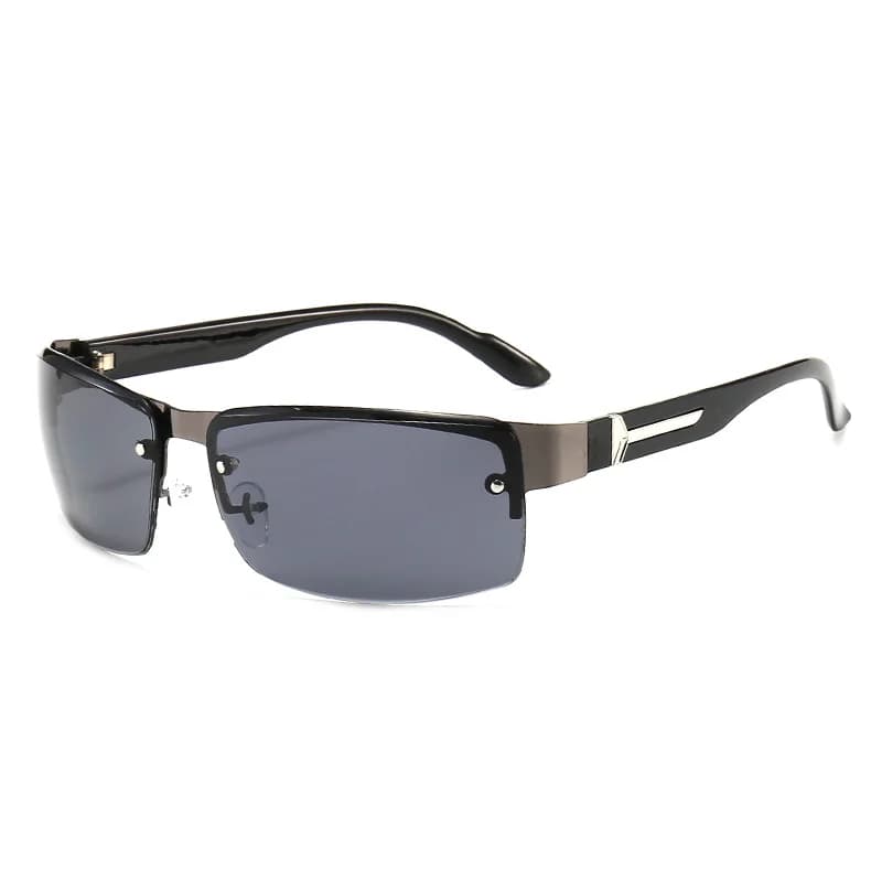 New sunglasses men's cycling windshield sunglasses metal eyebrow copy