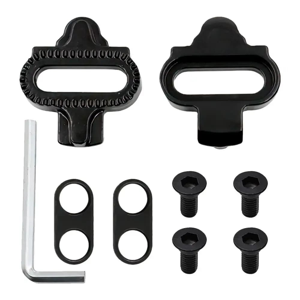 Tacchette per Bici MTB Multi-Release SPD, Set di Clip per Pedali Universali per Scarpe da Ciclismo, Accessori per Bicicletta e Mountain Bike