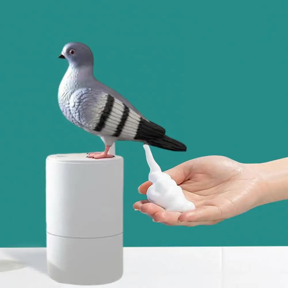 Soap Dispenser with Sensor Automatic Soap Dispenser Bird-shaped soap dispenser without contact for hotel bathroom with automatic foam