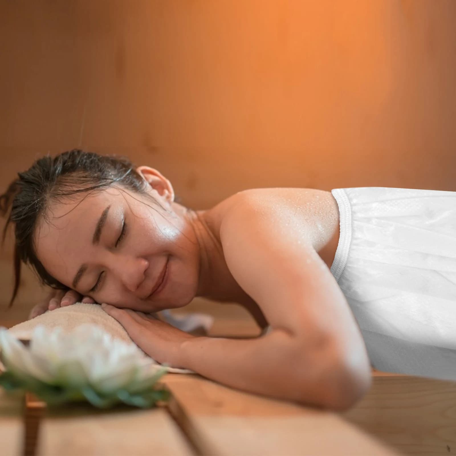 10 pz usa e getta bagno Spa avvolgere asciugamano gonna salone doccia asciugamani per il corpo perla cotone Sauna accappatoio vestito avvolge abiti per indossabile