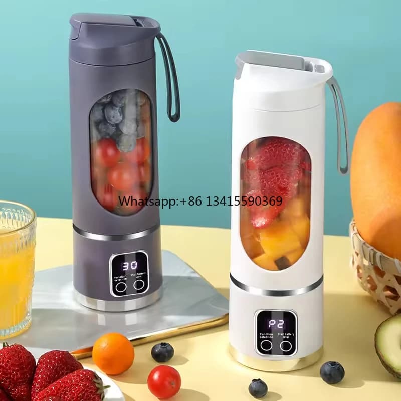 Nuovo mini spremiagrumi portatile USB Liquidificador personale frullatore per frullati per hotel all'aperto camper fonte di alimentazione elettrica
