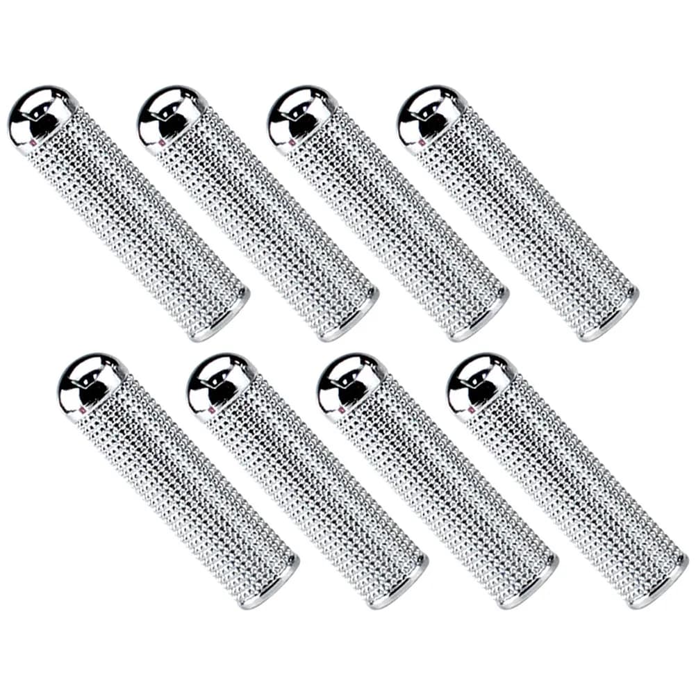 Set di 8 Perni di Bloccaggio per Porte Auto in Lega di Zinco, Robusti Pulsanti per Chiusura Interna, Accessori di Sicurezza per Auto