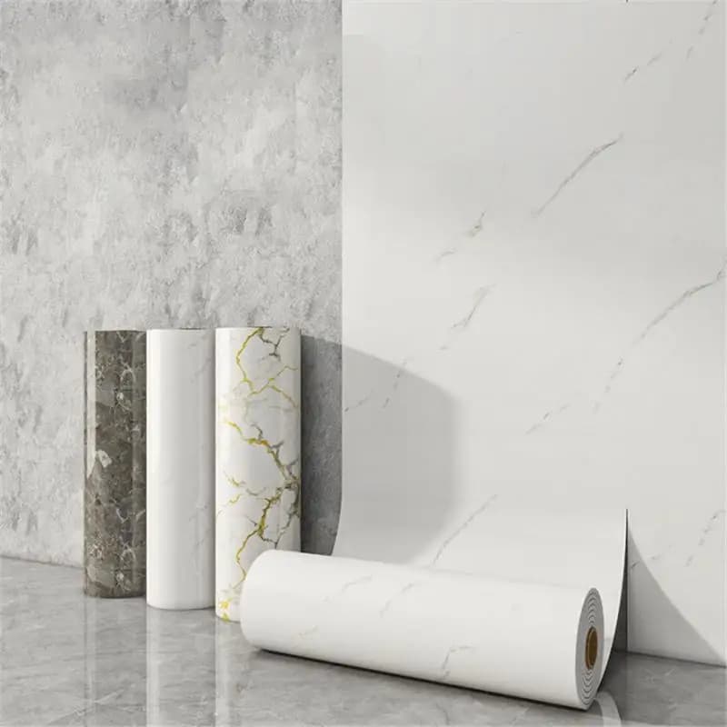 1 roll of foam marble wallpaper often 40 cm waterproof wall sticker and antivigetative self-adhesive wallpaper bedroom decoration