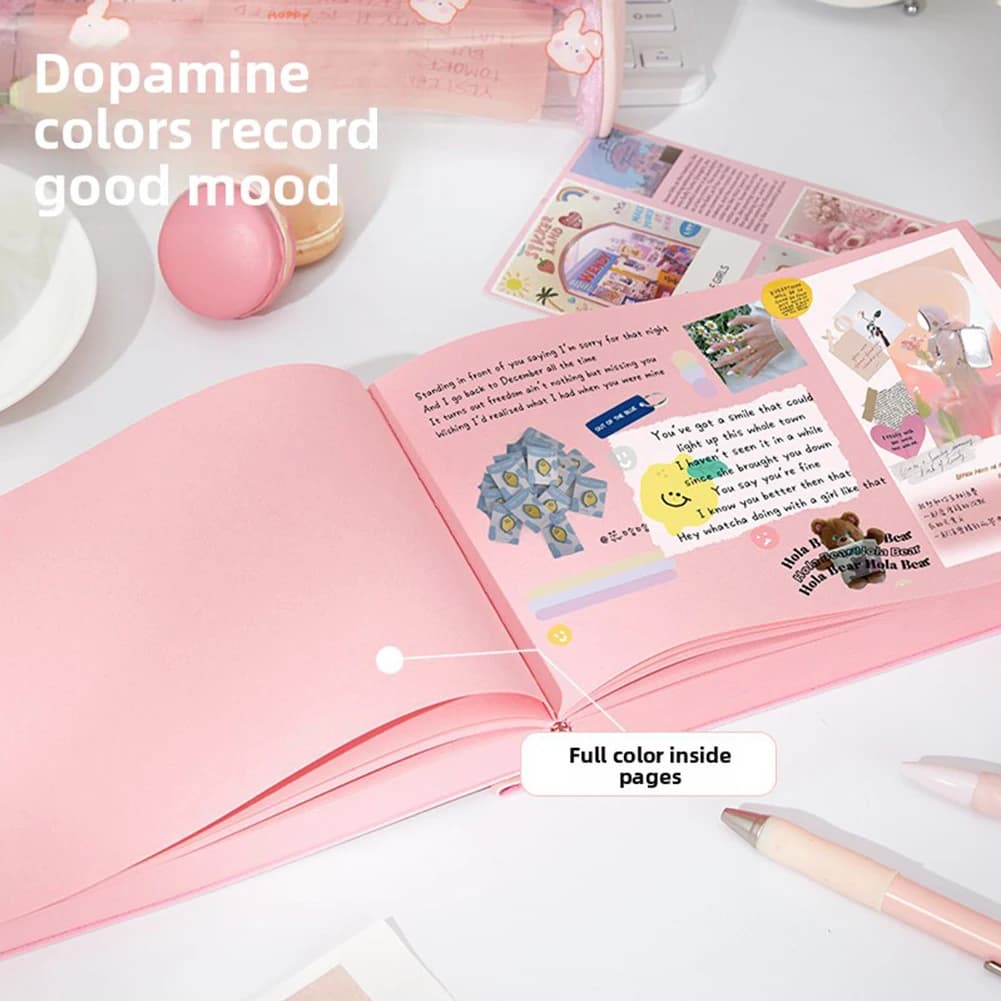 Thickened Color Brick Notebook 720 Page A5 Thick Blank Journals With Hardcover Leather For School Sketching Drawing Painting