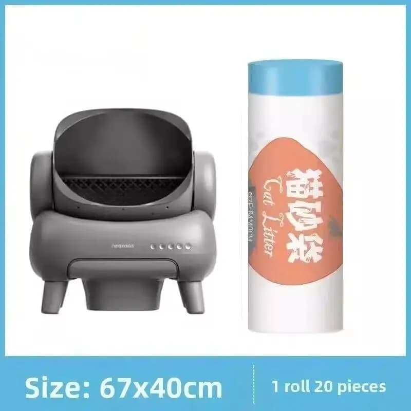 Neakasa M1 Thick Cat Collect Receive Bag Pivot Autoscooper Drawstring Open-Top Self-Cleaning Litter Box Liner