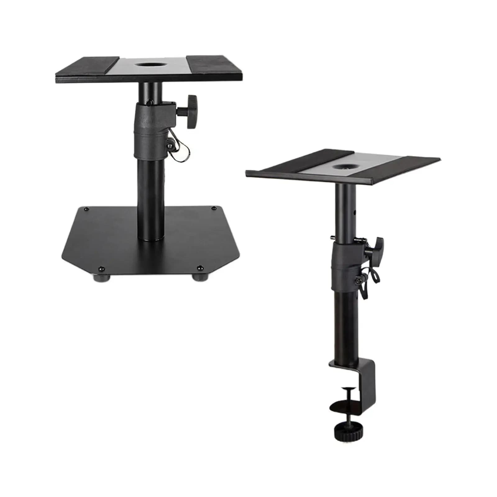 Supporto per monitor da studio Supporto per altoparlante stabile Supporto per altoparlante Altezza regolabile per altoparlanti da scaffale Altoparlante da scrivania Studio musicale