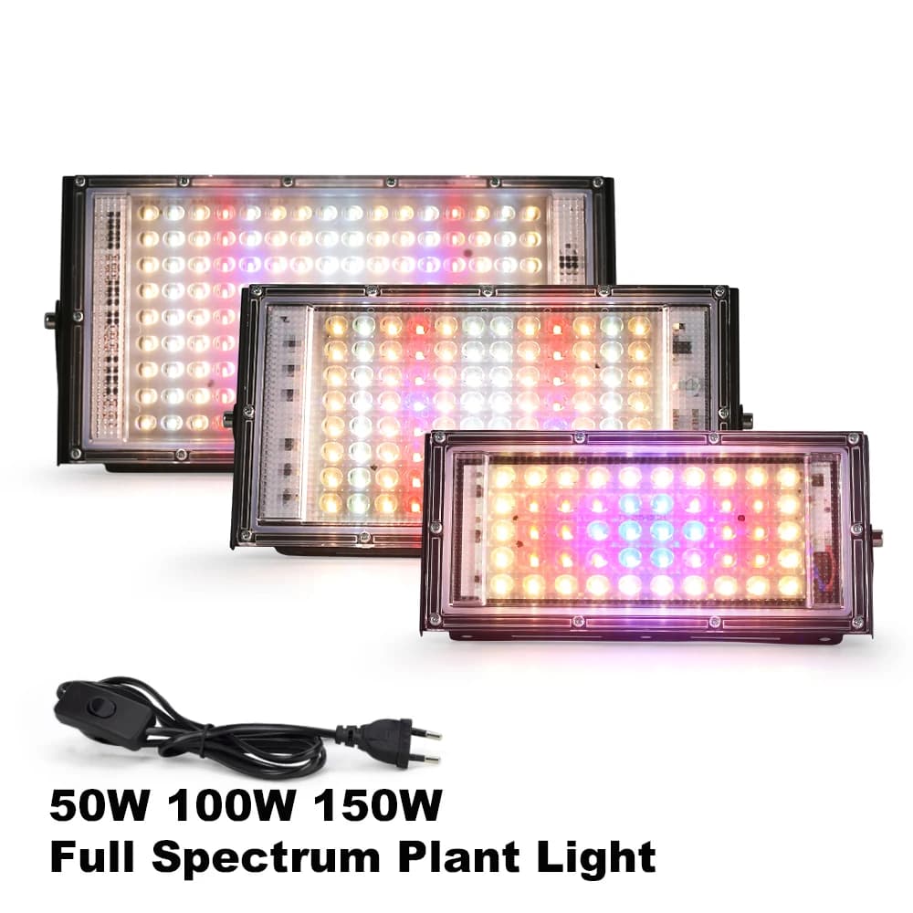 50W 100W 150W Led Cultiva The Light 220V Lamp For LED Plants Complete Spectro For Semi In Serra Flower Hydroponic Plant Growth Lighting