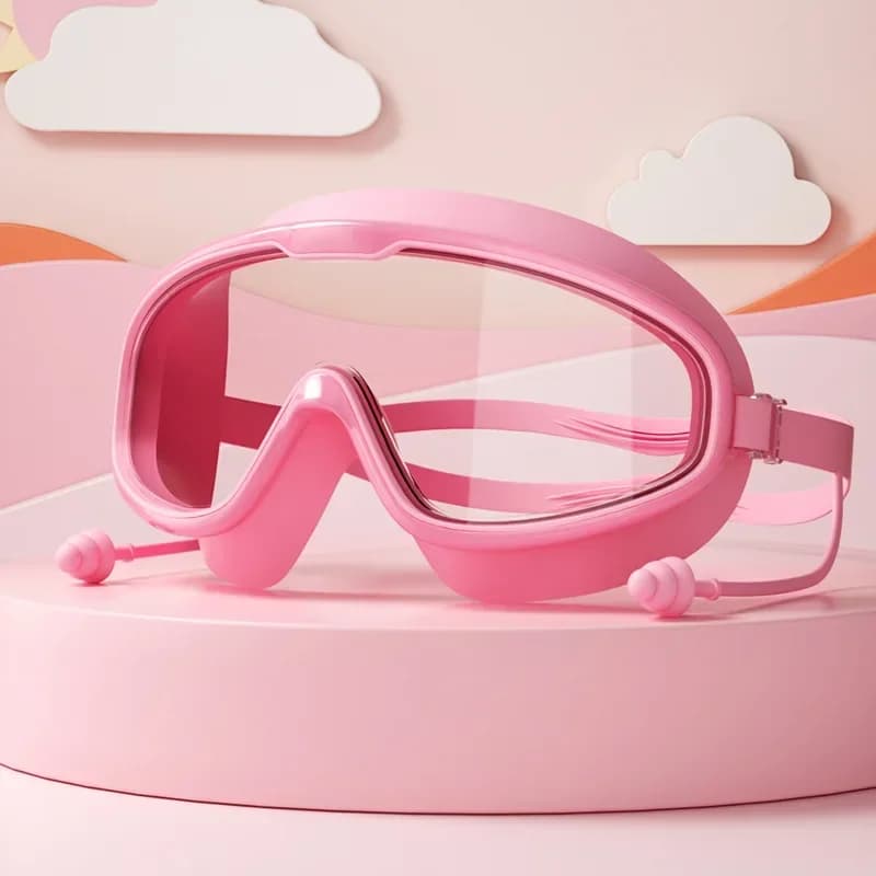 Occhialini da Nuoto per Bambini 3-15 Anni, Antiappannamento, Senza Perdite d'Aria, Visione Ampia e Chiara, per Ragazzi e Ragazze, Accessori per Piscina e Spiaggia