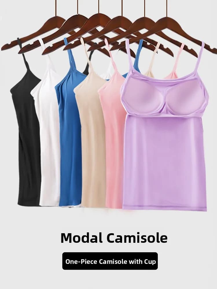 Women's Fashion Strap vest Summer Inteated Yoga Boting irt Intimo with large white inner sports bra