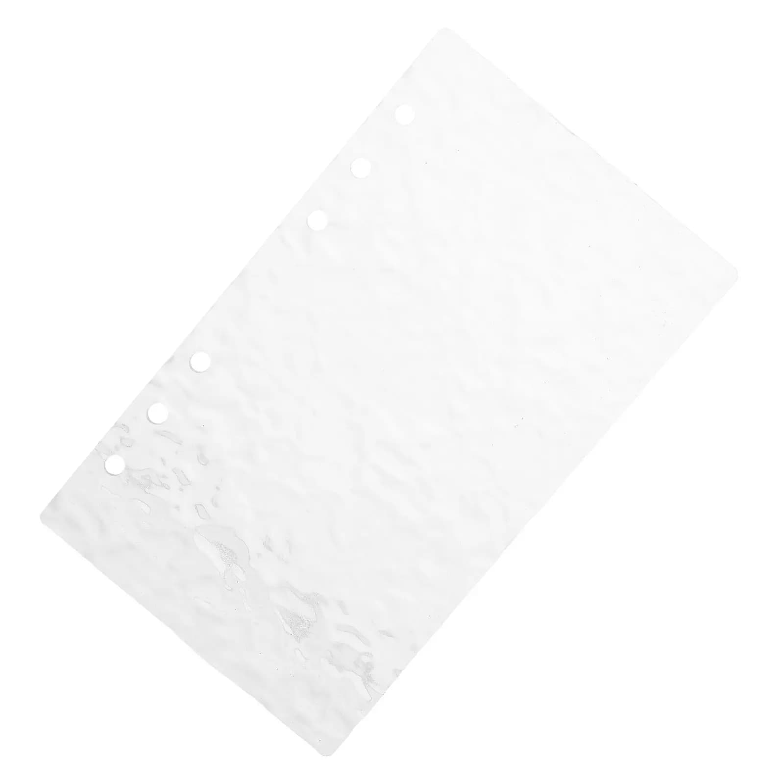 Notebook Binding Covers Cash Budget Binder Clear Document Folder Organizer Desktop File