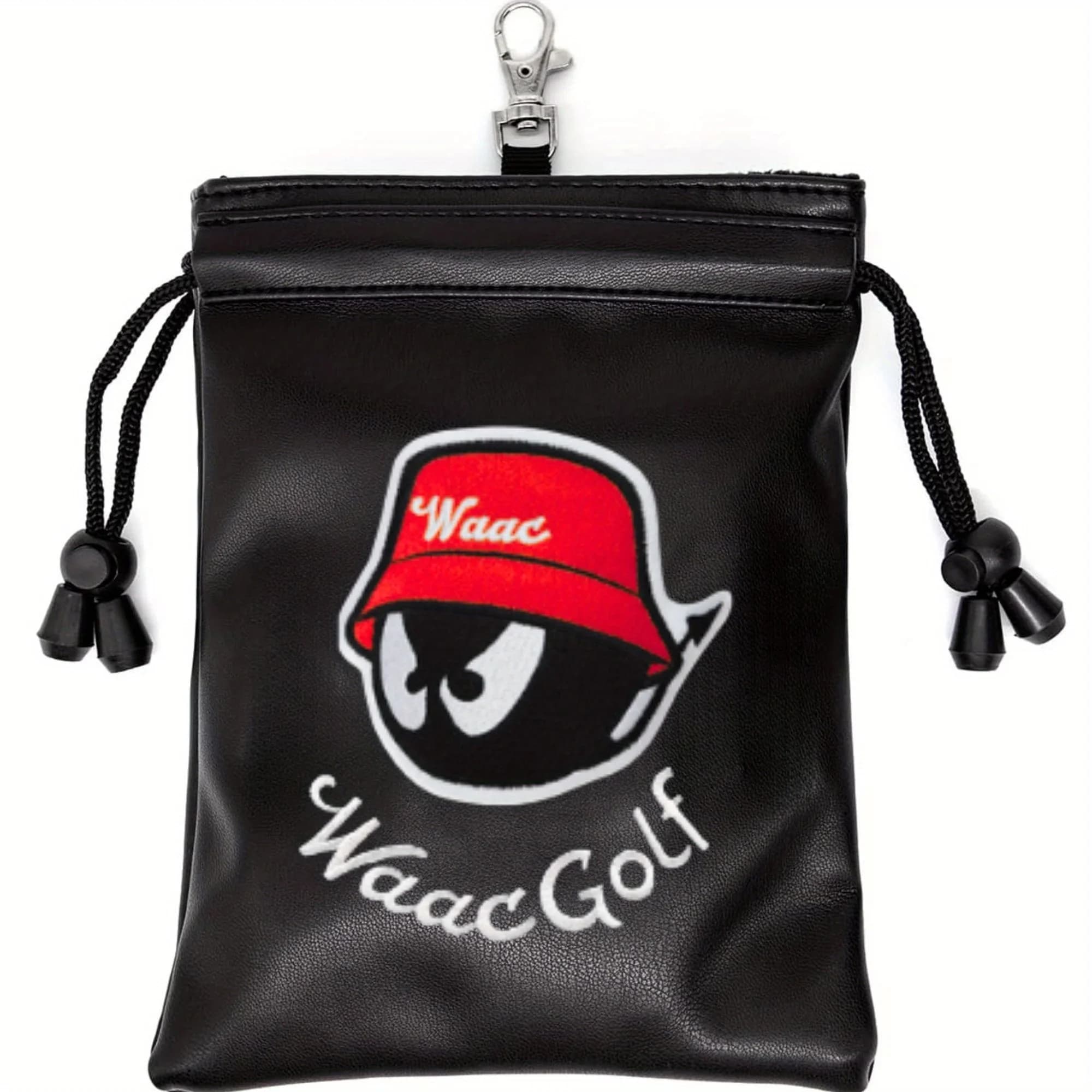 Custodia per tee da golf con coulisse, borsa per palline da golf Accessori da golf portatili per uomo DonnaRegalo unico per San Valentino Natale