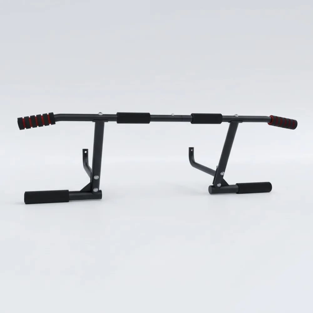 440 pounds per door resistant traction bar, multi-handle wall mounted traction bar for gym workout at home