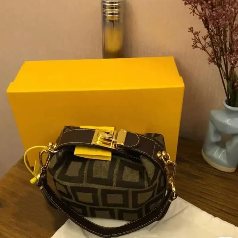 Designer Womens Makeup Bags Mini Canvas Makeup Bag Travel Toiletries Ladies Luxury Handbags Cosmetic Bags Make Up Bag Top with box