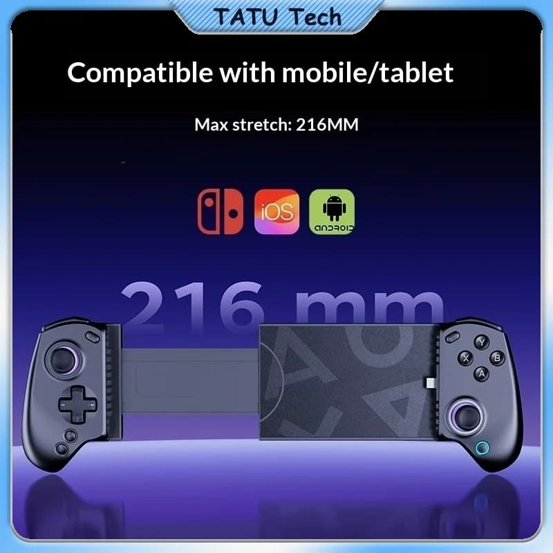 abxylute S8 Lite Telescopic Controller USB-C Wired Direct Connect For iOS Android Phone Tablet Cloud Streaming Simulator Gaming