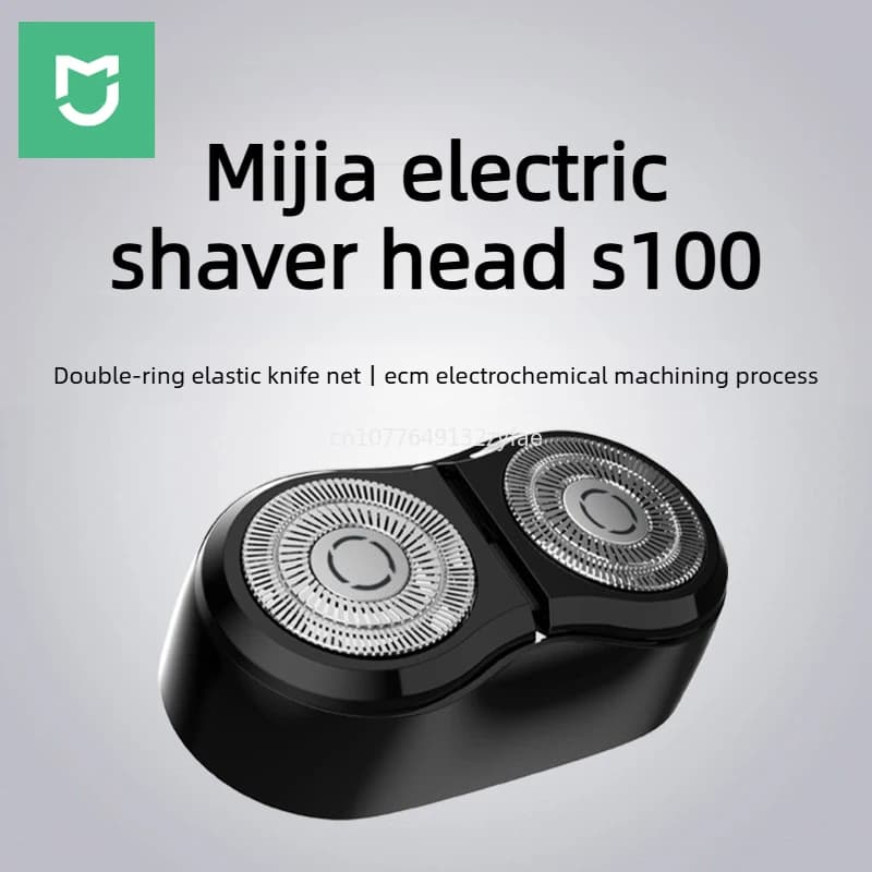 Original Mijia Shaver S100 Shaver Head Replacement S100 Electric Razor Head IPX7 Waterproof Shaving Machine Beard Trimmer Blade