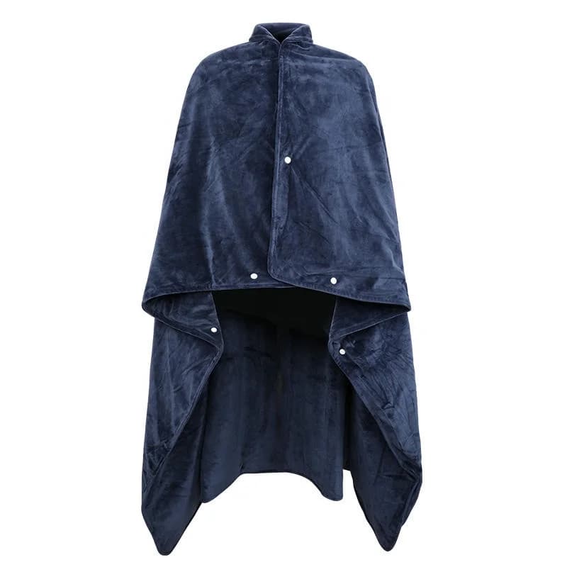Wearable Portable Home Office Travel Hotel Bed Heated Electric Blanket Tippet Shawl Blanket Thick Soft Fleece Throw Blanket