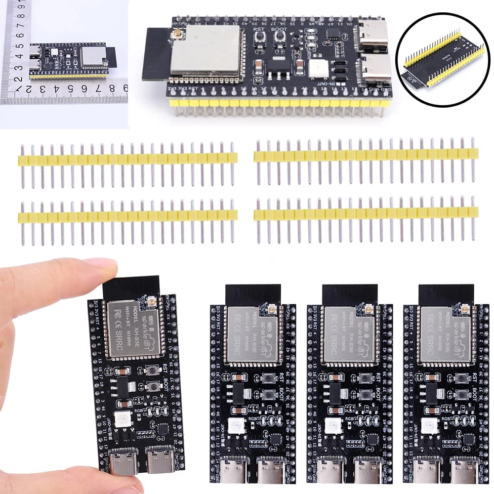 Scheda di Espansione ESP32-S3 N16R8 N8R2 Dual Type-C con Modulo WiFi 2.4G per Arduino