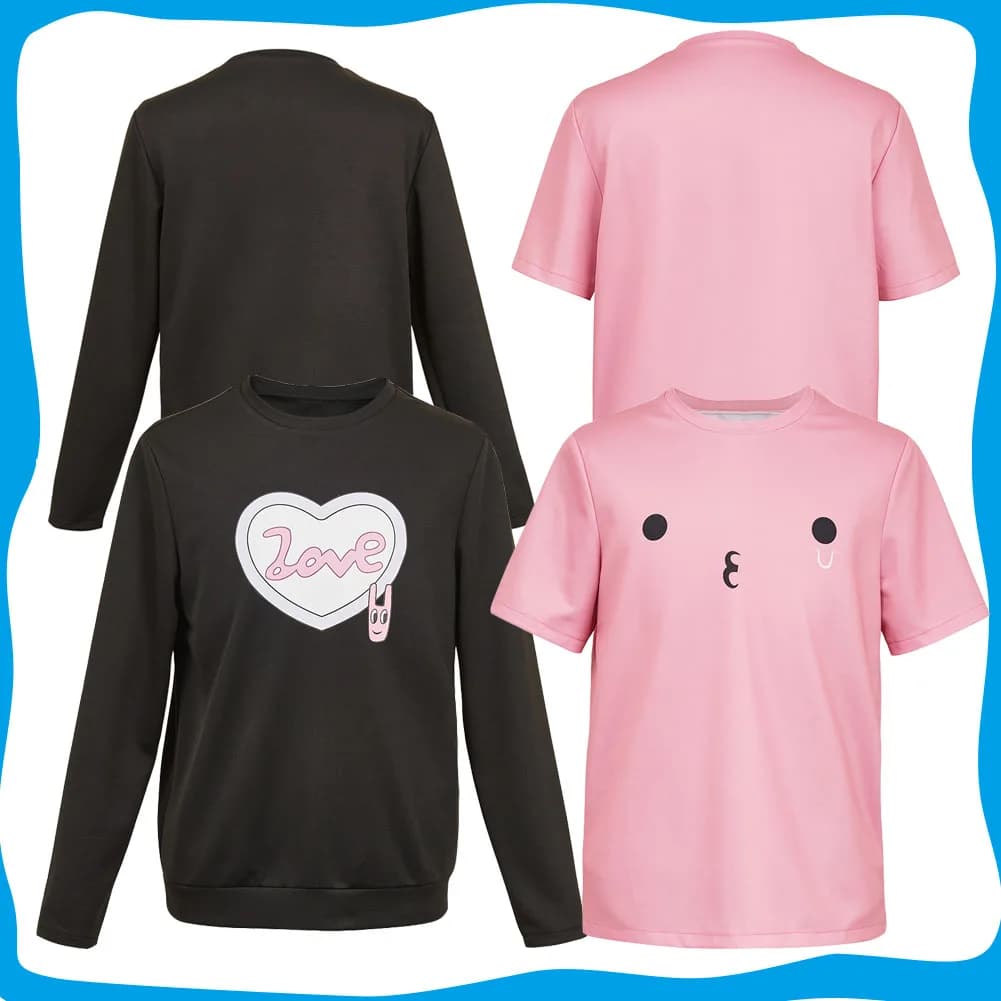 Kirarazaka Marina/Takopii Cosplay T Shirt Felpa Costume per Uomo Donna 2025 Anime Takopii Cos Genzai Vestito di Carnevale di Halloween