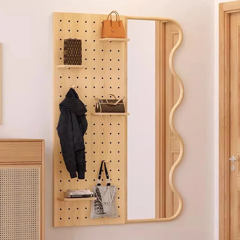 Specchio da Parete Irregolare Asimmetrico Decorazione Soggiorno Moderno Specchio per Camera da Letto Uomo Donna Bagno Lusso Prodotti per la Casa