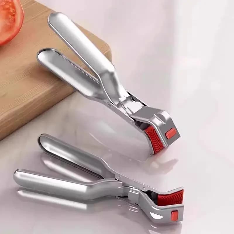 Nuovo Supporto Antiscottatura per Ciotole Calde - Pinza per Pentole e Padelle, Pinze per Estrazione Piatti da Friggitrice ad Aria, Accessori da Cucina