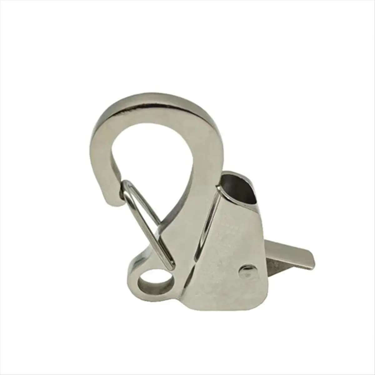 Clip per Barca in Acciaio Inox COFA, Gancio Scorrevole per Ancora con Regolazione Rapida della Lunghezza della Linea, Accessori per Yacht