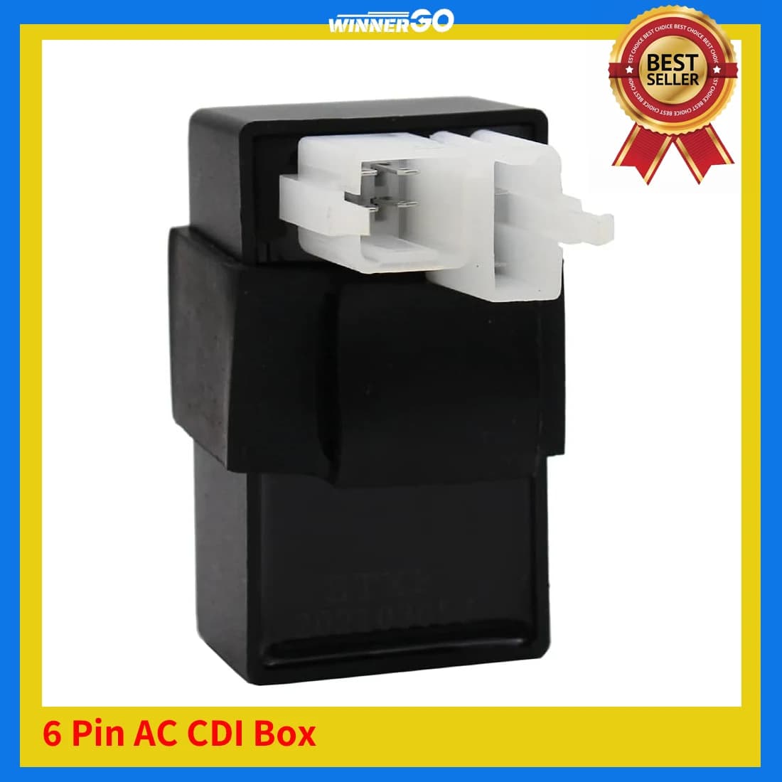 CDI Box AC CDI a 6 pin per bici da cross di marche cinesi, ATV, go-kart e scooter, TaoTao, Buyang, Coolsport, Kazuma, SUNL, Peace JCL