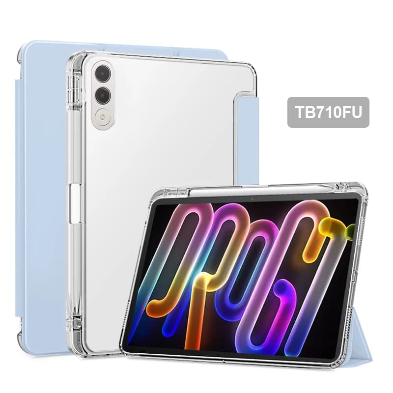 Per Xiaoxin Pad Pro GT Custodia con portapenne PU Leaher Morbido TPU Supporto posteriore Tablet per Lenovo Xiaoxin Pad Pro GT 11.1 TB710FU Custodia