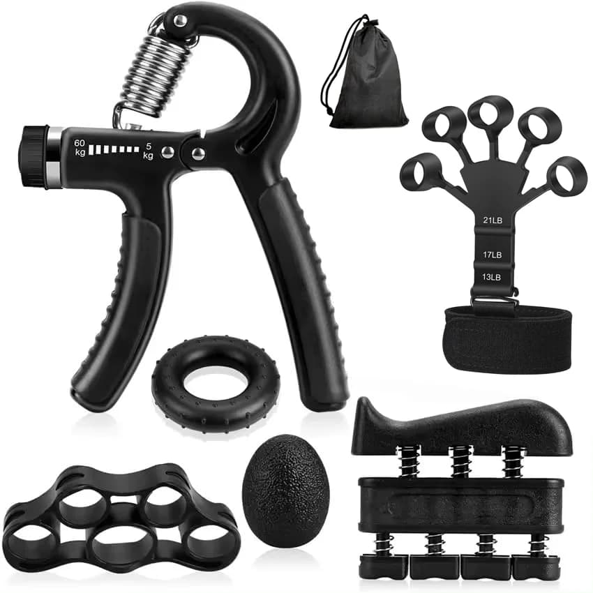 5-60Kg regolabile Heavy Hand Gripper Hand Grip rinforzante Kit di esercizi Fitness Hand Exerciser Grip allenamento del polso per il paziente